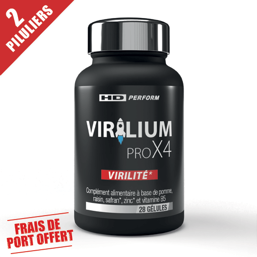 Virilium Pro x4 - 2 piluliers