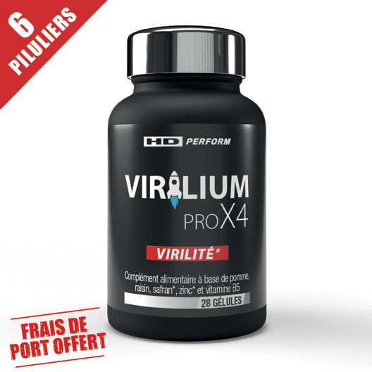 Virilium Pro x4 - 6 piluliers